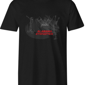 NEW! Bama Gymnastics "On the Beam" Tee
